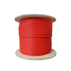 Cablu solar 1x4 mm Rosu, rola de 500 m, cu protectie UV