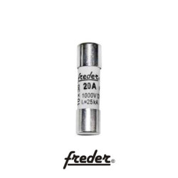 Siguranta fuzibila cilindrica Freder 10x38 mm 20A 1000V DC (88-8200)