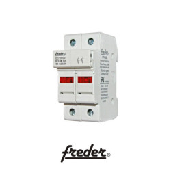 Soclu cilindr. Freder 10x38mm 2x32A 1000V DC ( 	88-82329 )