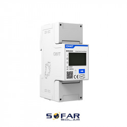 Contor monofazat CHiNT, Power meter, DDSU666, single-phase smart meter, conexiune directa 5(80)A (SOFAR SOLAR)