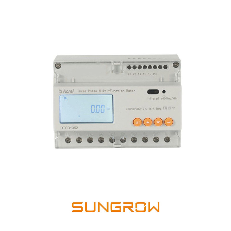 Smart meter trifazat SUNGROW DTSD1352-C/10(80)A + set 3 x CT 5/150A solid core