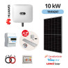 KIT 10 kW, Sistem Fotovoltaic Trifazat, Invertor Hibrid Huawei, Panouri Premium