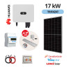 KIT 17 kW, Sistem Fotovoltaic Trifazat, Invertor Huawei, Panouri Premium